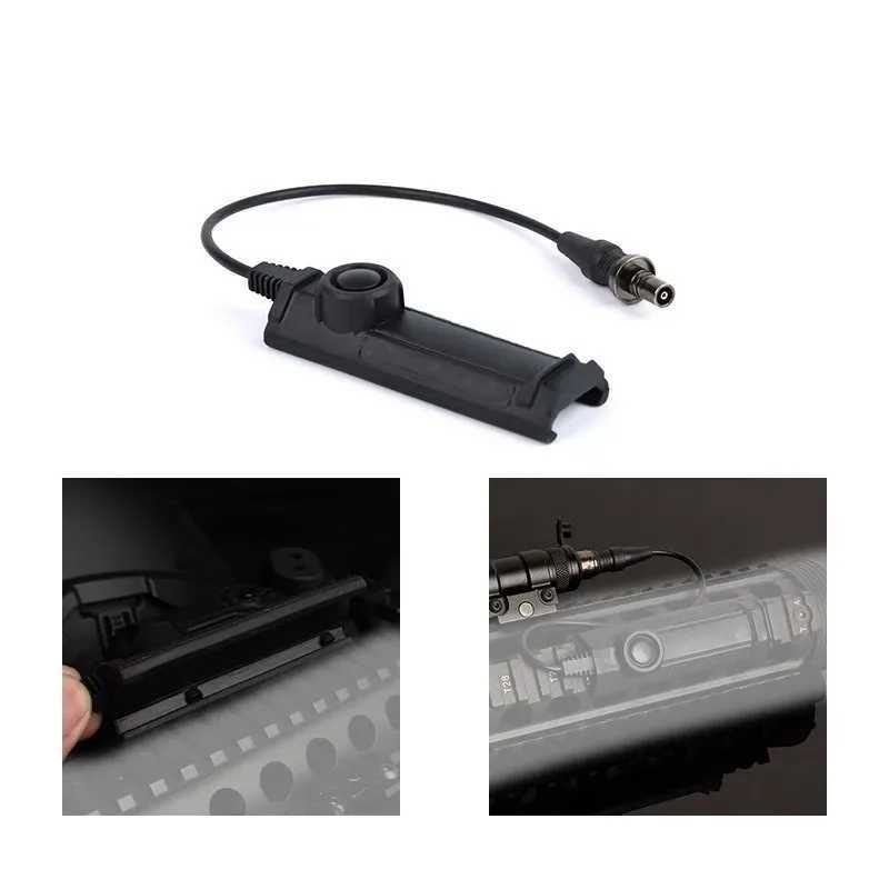 WADSN Tactical Dual Function Pressure Switch for Airsoft M600 M600C M300 Scout Flashlight Pistol Gun Weapon Hunting Accessories XJ250701