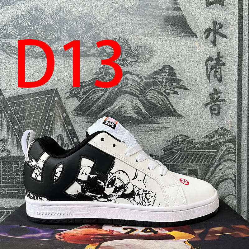 Dc Shoe Designer Formal Shoes Mens Sneaker Womens Trainer Trendy Casual Shoes Denim Canvas Leather Fashion Thick Platform Height Increase Size 36-45 1C3