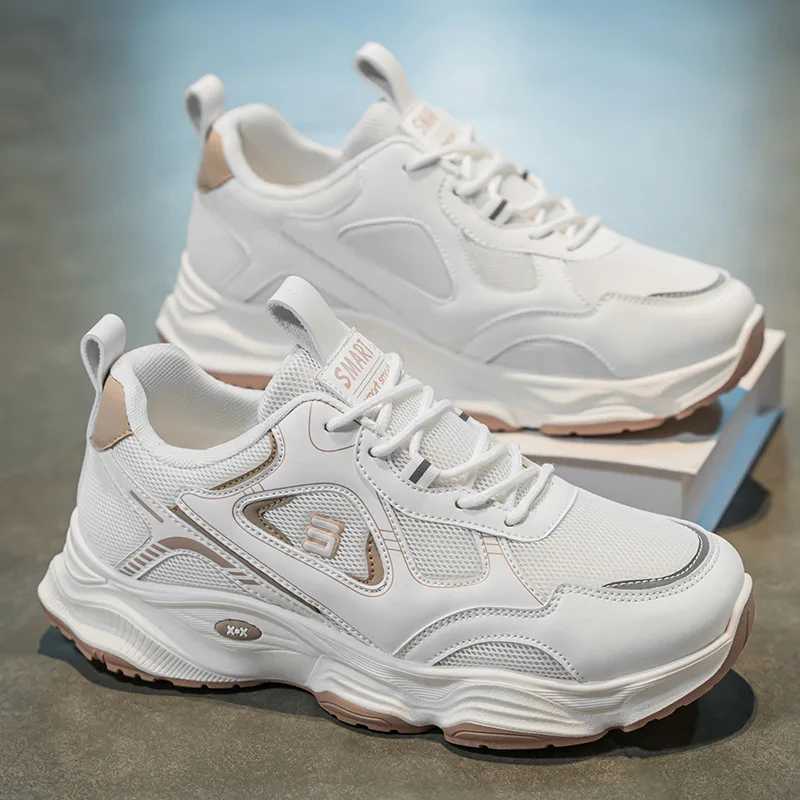 2025 Spring and Summer New Mens Shoes Thick soled Height Increasing Anti slip Wear resistant Running Sports and Leisure Shoes Z250702