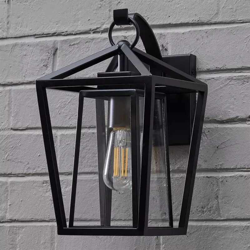 Outdoor Wall Light Fixtures Exterior Waterproof Lanterns Porch Sconces Wall Mounted Lighting with E26 Sockets Glass Shades XJ250624