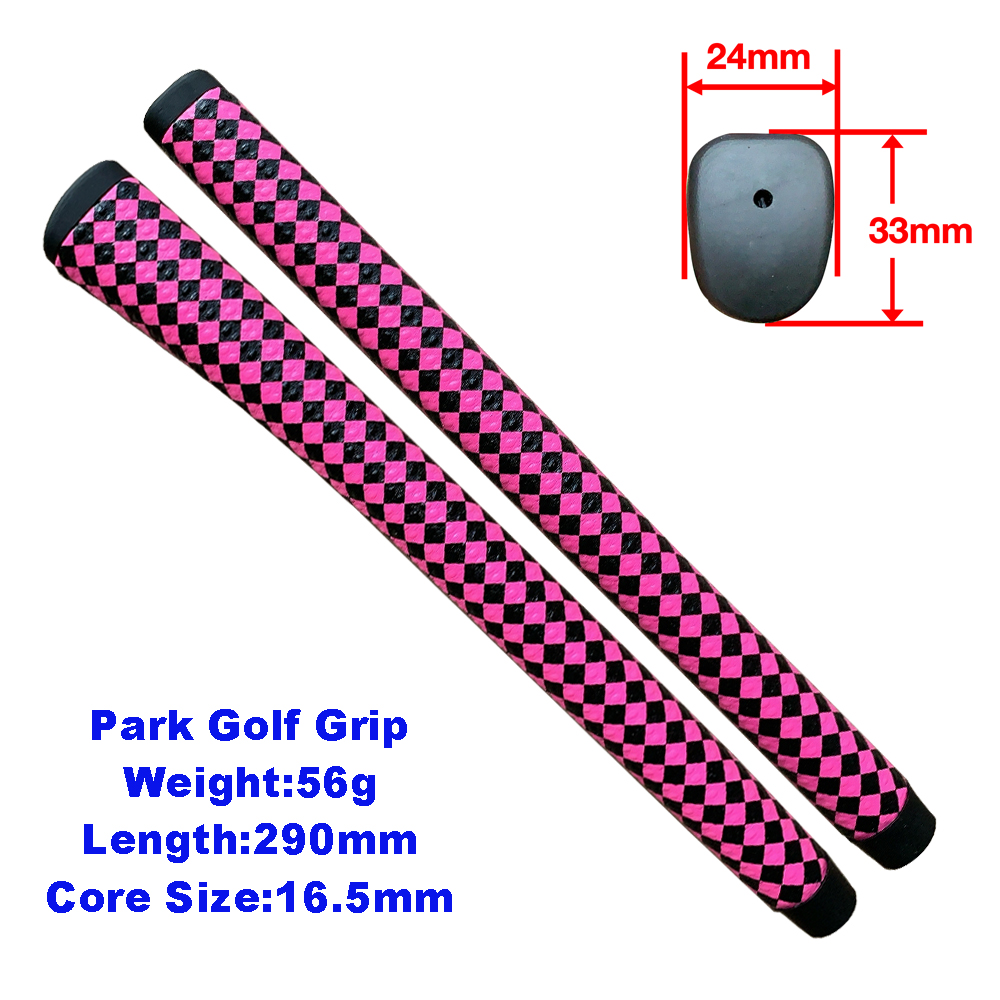 Park golf grip lightweight suede printed silicone grip factory supply can be customer LOGO.