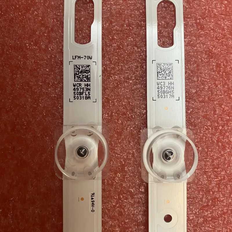LED Strip For UE50TU7020K UE50TU7125K UE50TU7100U UE50TU7570U UN50TU8000K UN50TU8200F UN50TU7000F UE50TU8000K UE50TU7000K W250701