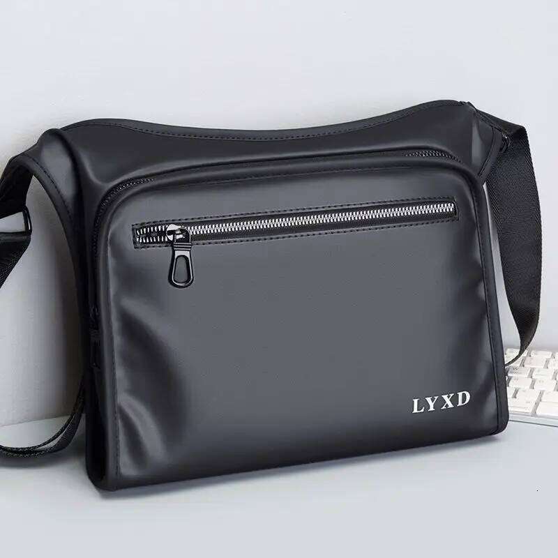 Messenger Nylon Waterpro Of Oxford Cloth Shoulder Casual Men Backpack Small Bag Business Briefcase Black Outdoor Sports Brand
