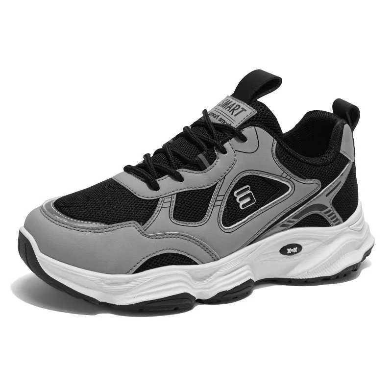 2025 Spring and Summer New Mens Shoes Thick soled Height Increasing Anti slip Wear resistant Running Sports and Leisure Shoes Z250702