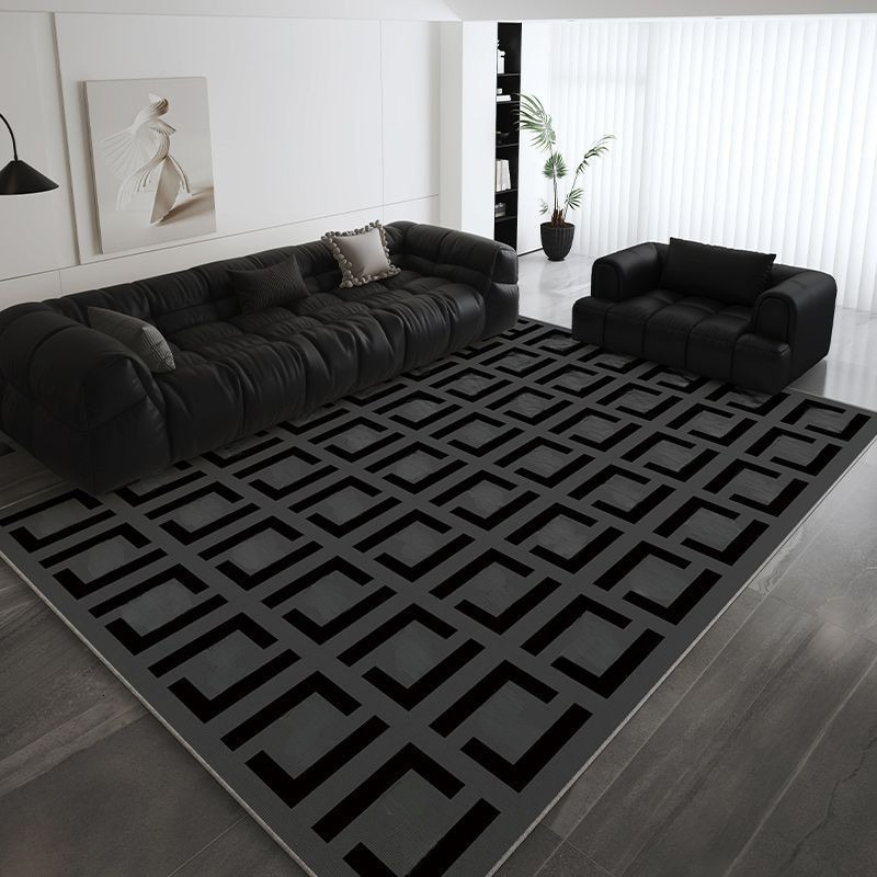 Light luxury crystal velvet carpet dirt resistant easy to take care of household living room carpet sofa tea table blanket non-slip cushion 50*80cm-120*180cm