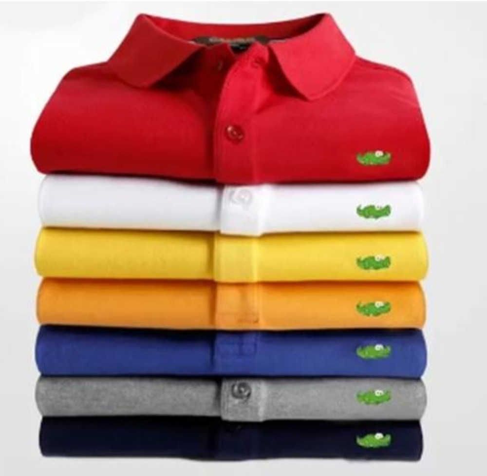 high quality Mens Designer Polos Brand small horse Crocodile Embroidery clothing men fabric letter polo t-shirt collar casual tee shirt tops Breathable