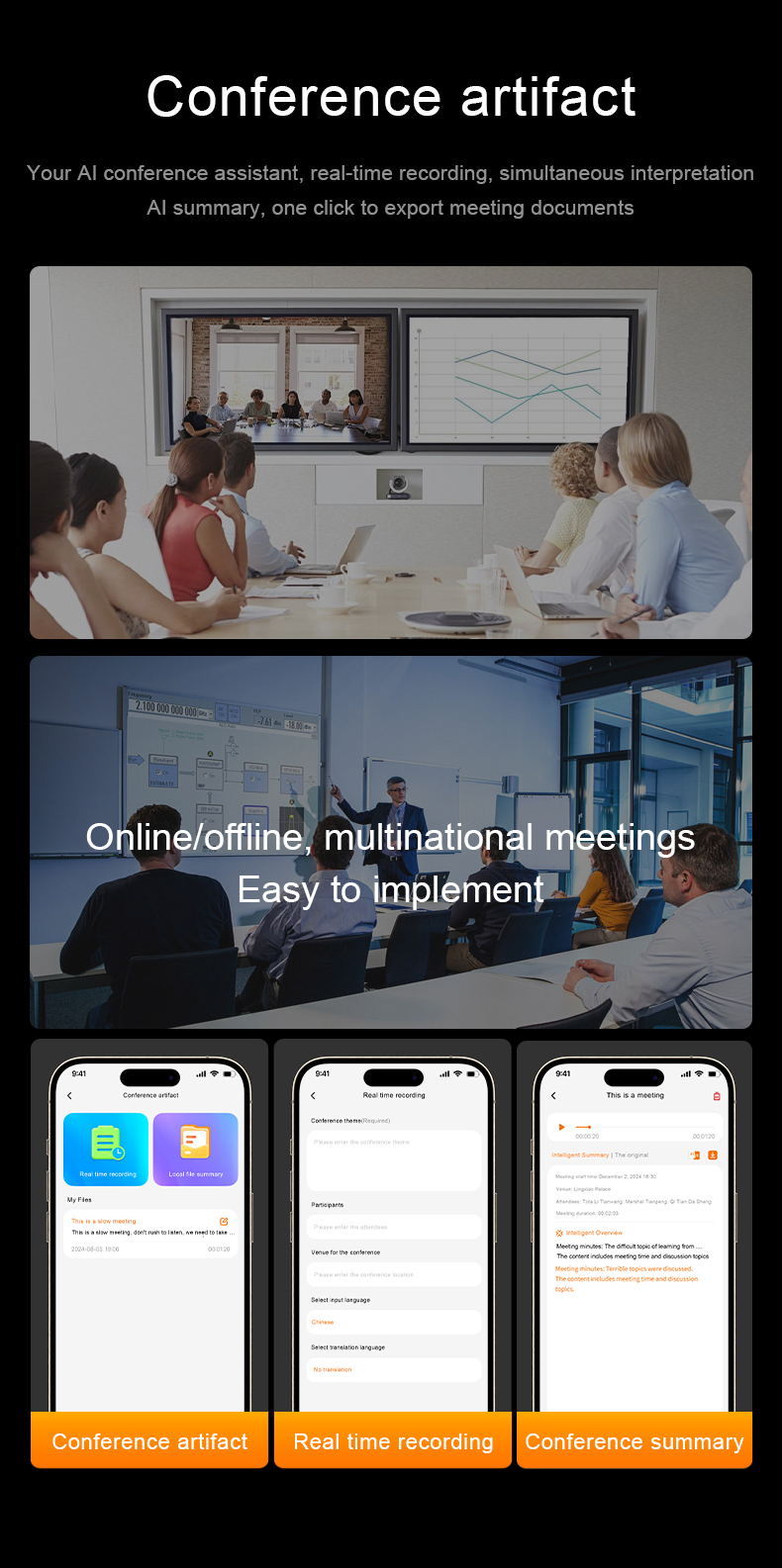 x6 pro smartwatch with realtime translation for conferences