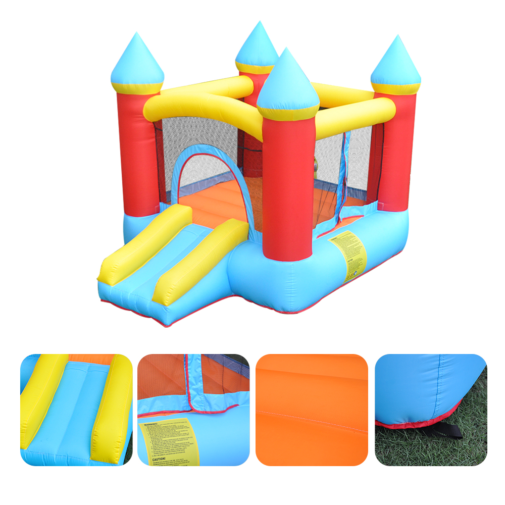 Thickened Inflatable Trampoline for Kids - Secure Wear Resistant Jumping Fun