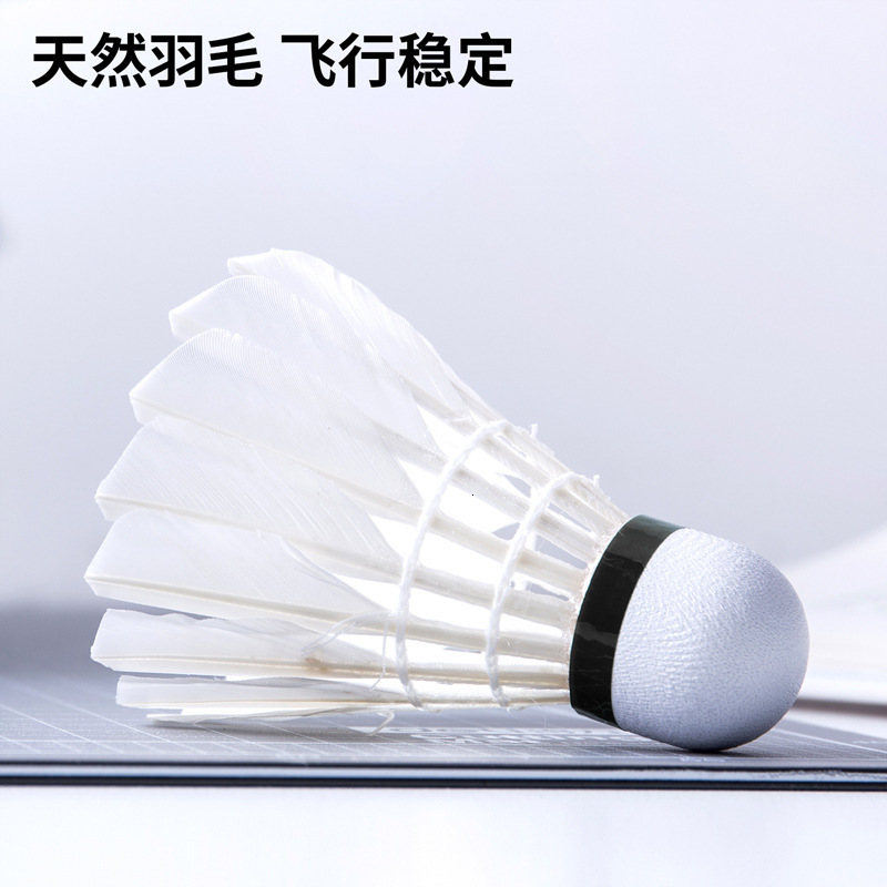 Badminton Shuttlecocks 9tubes/lot Badminton Shuttlecock MY7 Durability 1=3 A60e Goose Feather Flying Stability Durable Cost-effect Birdie LMY7-9SPB 23