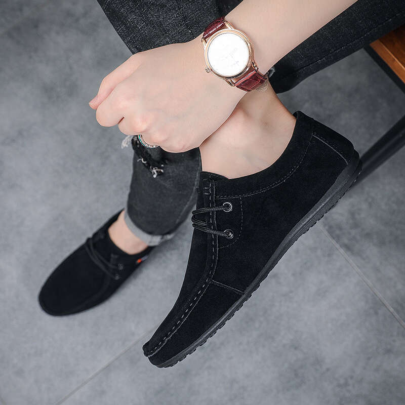 Men's Lightweight Soft Sole Trendy Casual Business Slip-On Fashion Free shipping big size Versatile Loafers for Men