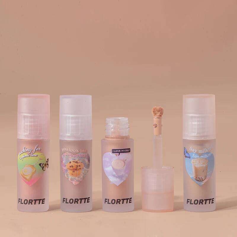 Flortte Shiny Heart Attack Liquid Eyeshadow Shimmer Sequins Glitter Shine Brighten Lying Silkworm Highlighter Eye Makeup Beauty X2507