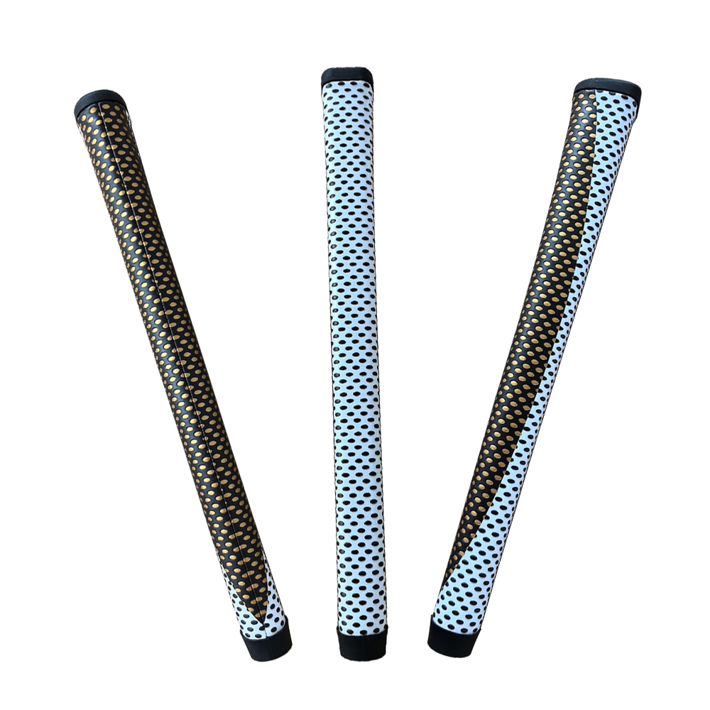 Park golf grip two-color PU leather golf grip manufacturers supply customer LOGO.