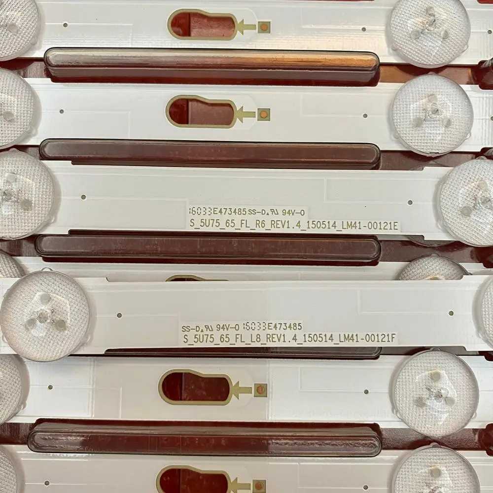 LED Strip For Samsung UE65MU6172 UE65MU6175 UE65MU6179 UE65MU6190 UE65MU6192 UE65MU6195 UE65MU6199 UE65MU7003 UE65MU7000 W250701