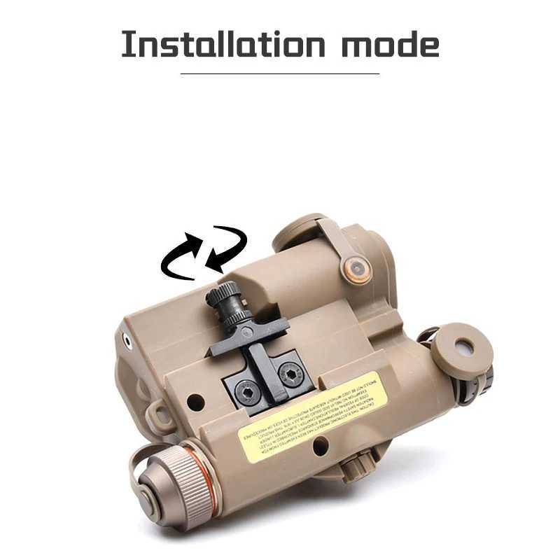 Tactical Wadsn Airsoft PEQ-15 PEQ15 LA5C Red Dot Green Blue IR Fill Light weapon Indicator M300A M600C PEQ15 LA-5C UHP PEQ-15 XJ250701