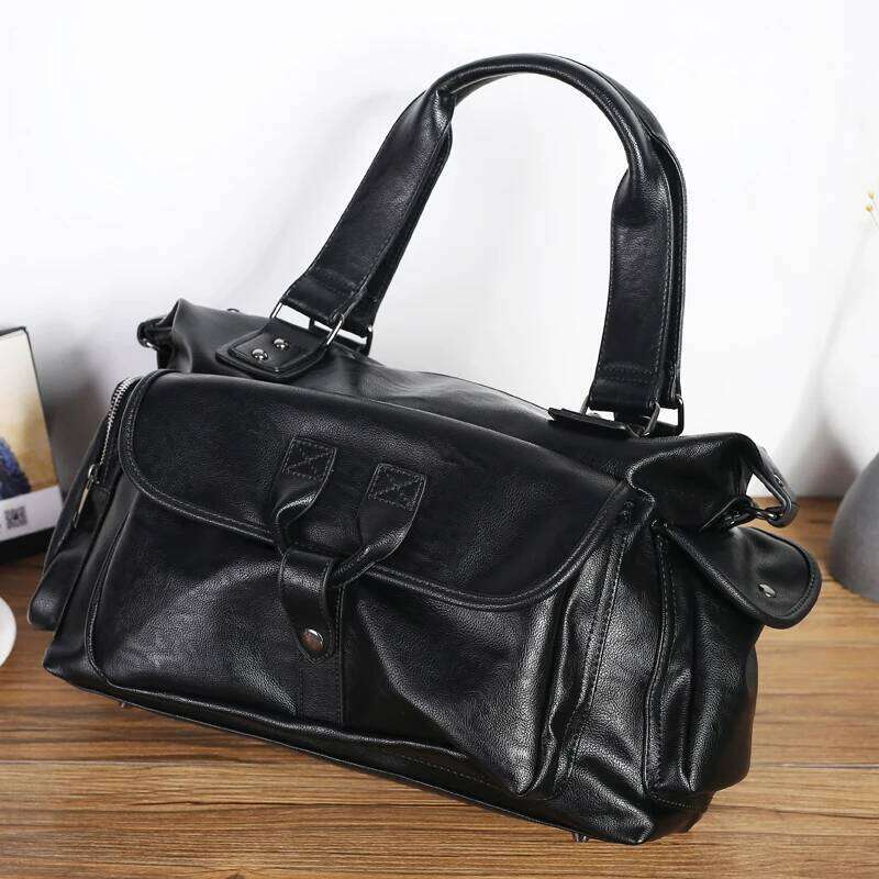 Business Men Large Capacity Brand Casual Black Travel Handbags Quality Man Shoulder Bags High capacity