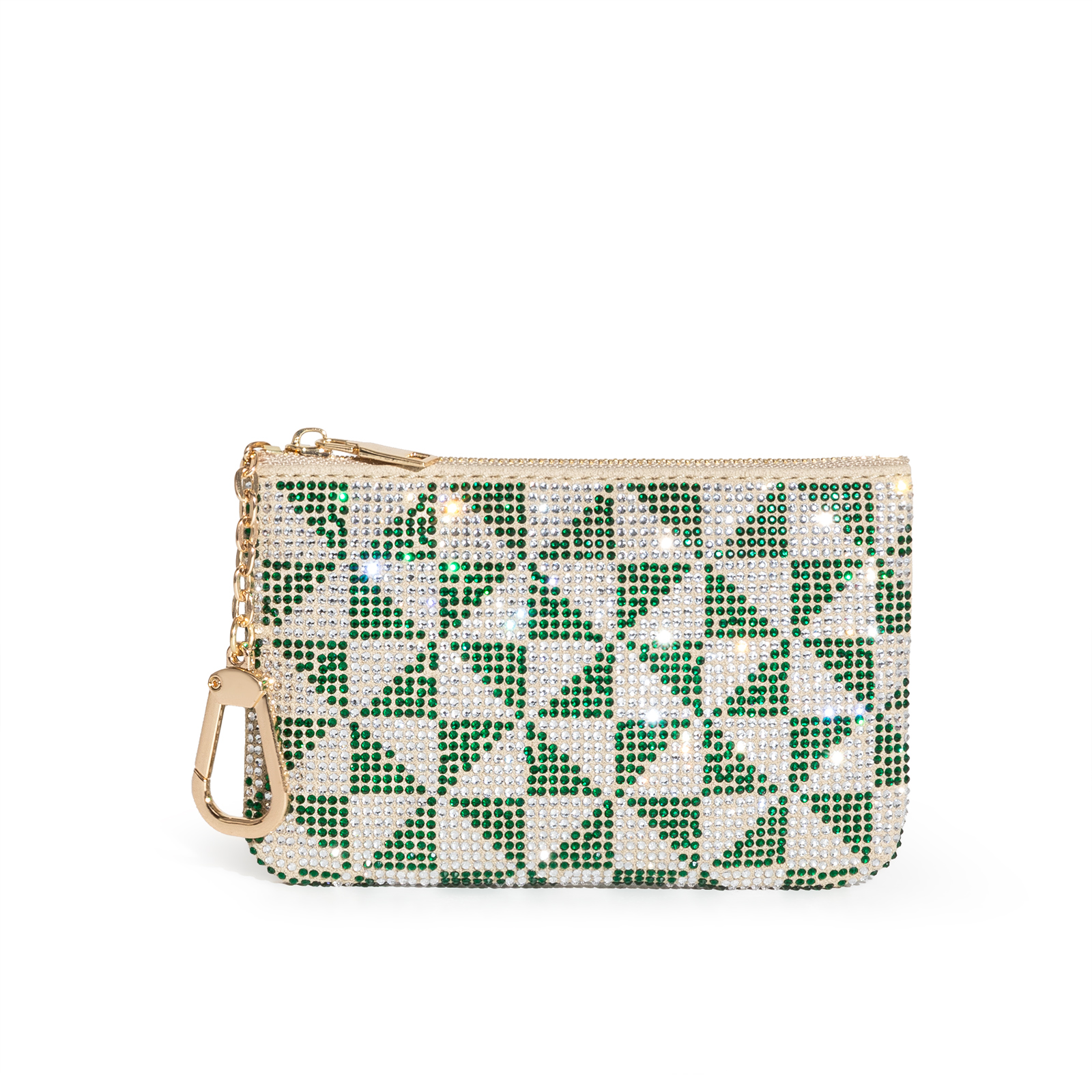 Lacel Urwebin Stylish Shiny Diamond-Studded Compact Makeup Bag