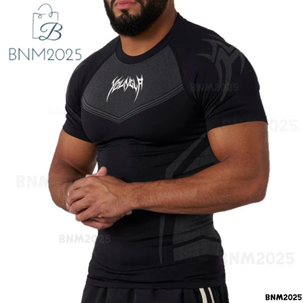 Young La Shirt Men's T Shirts T-Shirt Designer Yungla Sports Fitness Quick Drying Breathable Stretch Clothes Outdoor Running Basketball Jogger 789