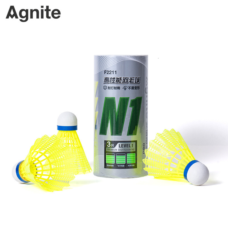 Badminton Shuttlecocks 9tubes/lot Badminton Shuttlecock MY7 Durability 1=3 A60e Goose Feather Flying Stability Durable Cost-effect Birdie LMY7-9SPB 23