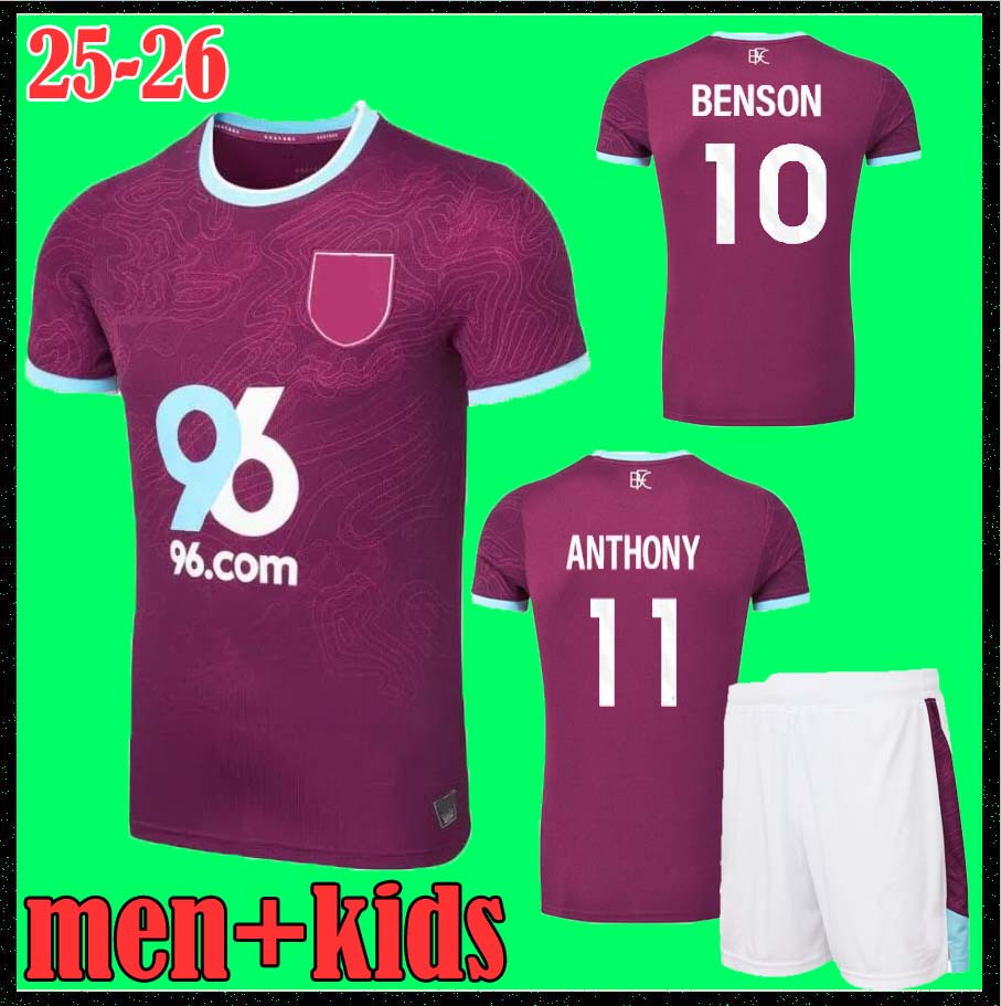 16-4XL 25 26 Barnes BENSON Home soccer jerseys KOLEOSHO ANTHONY FOSTER RODRIGUEZ SARMIENTO BROWNHILL FLEMMING MASSENGO CULLE Men Kids Kits