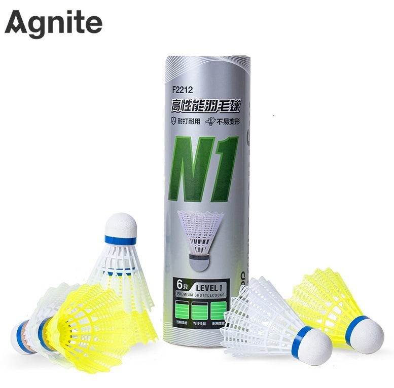Badminton Shuttlecocks 9tubes/lot Badminton Shuttlecock MY7 Durability 1=3 A60e Goose Feather Flying Stability Durable Cost-effect Birdie LMY7-9SPB 23