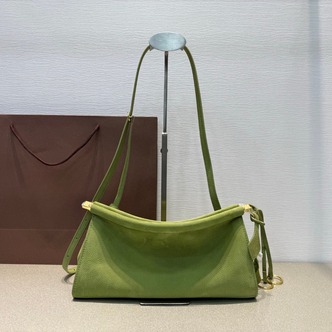 Real Suede Leather Shoulder Bags 2025 New Luxury Designer LE CLICK Underarm Bag Women Purses And Handbags Fashion Lady Gift Stylish Waist Packs Crossbody Bag 3251