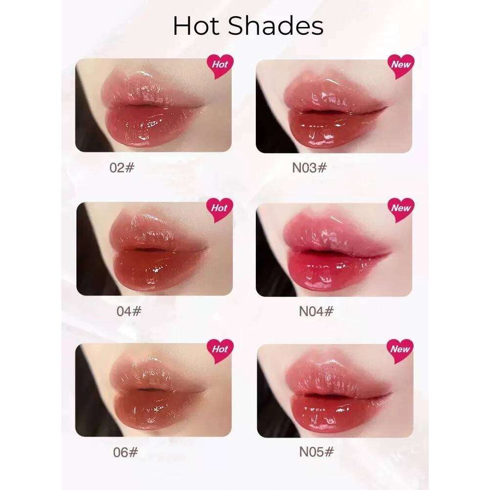 FLORTTE Beauty Lip Lasting Tint First Kiss Series Water Glossy To Meet Chu Blooming Liquid Lipstick Makeup Women Cosmetics X250702