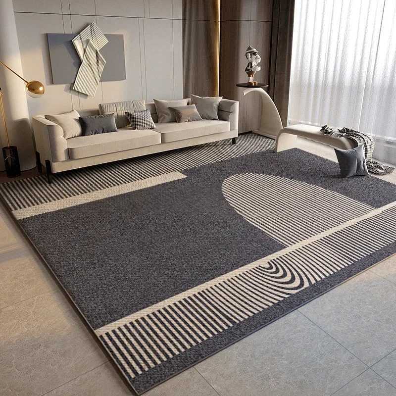 VIKAMA Creme Style Bedroom Carpet Simply Bed Table Cushion Rug Light Luxury Living Room Full Sofa Coffee Home Decoration l250702