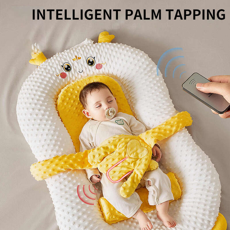 Bed-in-Bed Baby Anti-Spit-Up Slope Pillow Cushion Patting Soothing Palm Pat Hing Sleep Aid