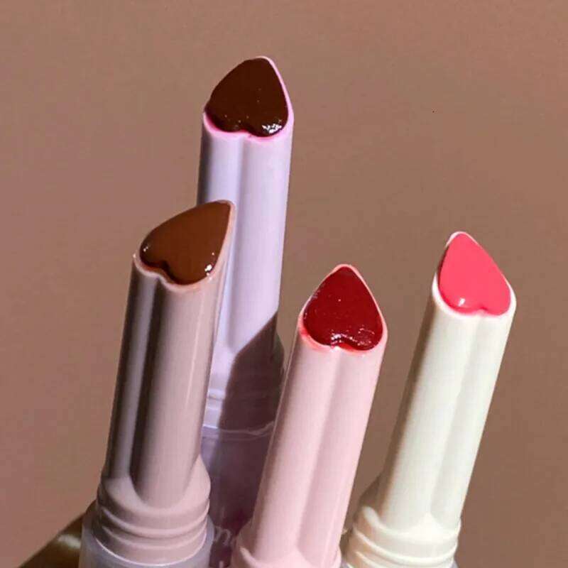 FLORTTE Crystal Balm Jelly Lipstick Moisturizing Mirror Water Light Solid Glaze Red Lip Tint Makeup Cosmetics New X250702