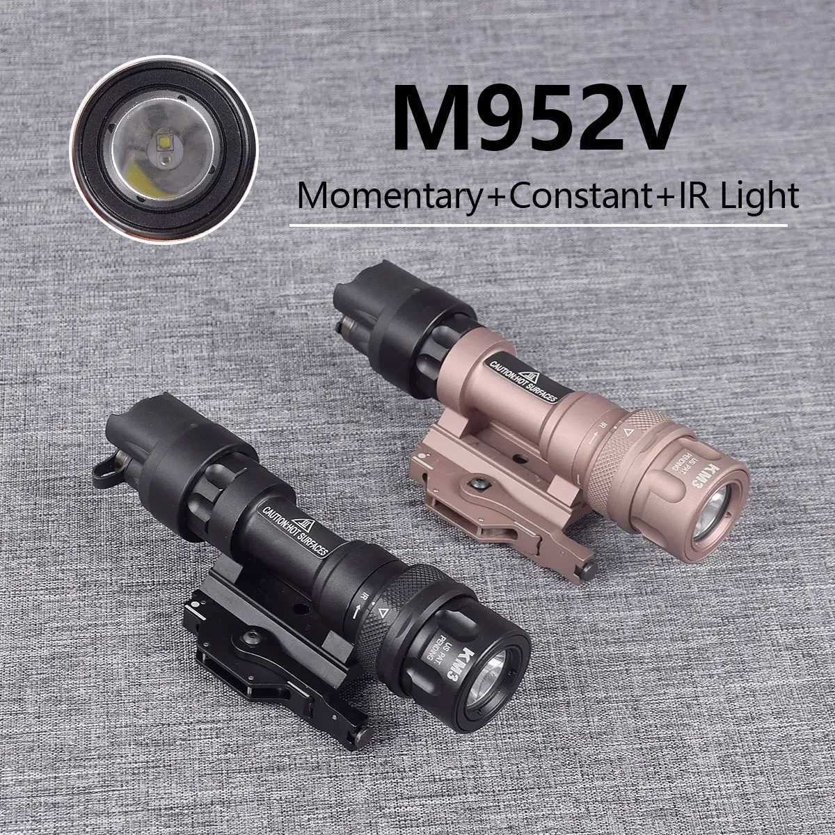 Tactical Surefire M951 M952 Scout Weapon Light Cover M600 Gun LED Flashlight Switch AR15 M4 Rifle Airsoft Torch Hunting Gun Lamp XJ250701