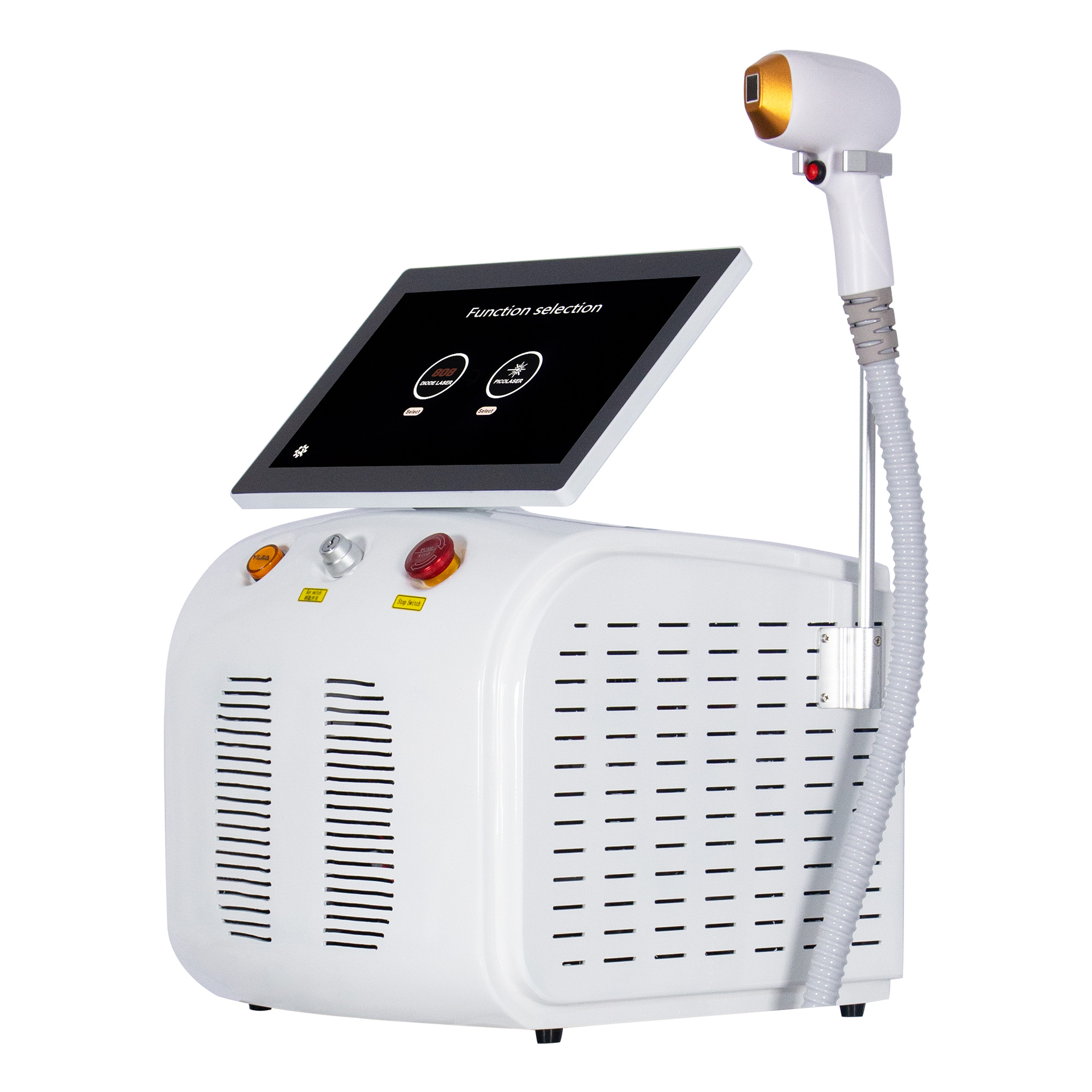 Soprano Titanium 2 In 1 808nm Professional Diode Laser Machine Picosecond Hair Tattoo Removal Permanent Skin Care Device