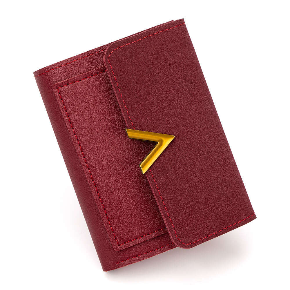 New Korean Style Simple Girls' Clutch Student Coin Purse Card Holder Women's Short Wallet