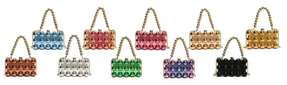 Square Crossbody Clutch Purse for Special Occasions Stylish Handbag for Events