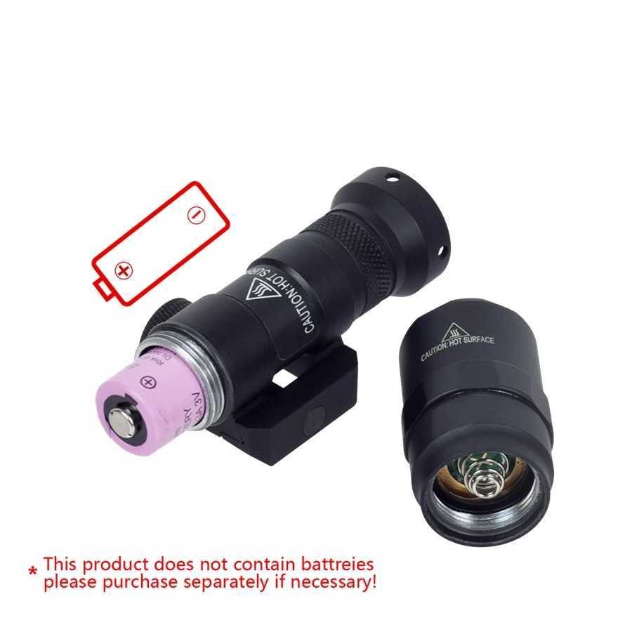 Tactical Scout Light SureFire M300 M600 M300B M600B M600C Dual Pressure Switch Rifle Hunting Weapon Flashlight LED SF Gun Lamp XJ250701