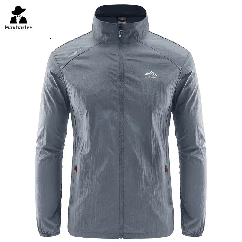Mens Summer Skin Quick Dry Hiking Jacket Waterproof Sun UV Protection Coats Men Outdoor Sports Fishing Camping Running Jacket 250626