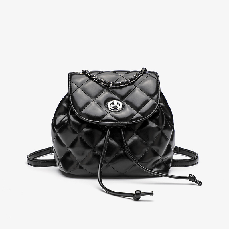 Shoulder Bag Designer Bag Luxury Bag Designer Free Shipping Korean Version Leisure Dia Grid Chain Hand Held Small Women S High End Backpack New Colleg