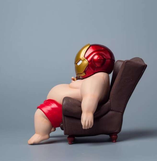 Avengers Figure Marvel's Little Fat Kingdom Series 014 Trendy GK Statue Perfect for Home Decoration and a Fantastic Gift for Marvel Fans