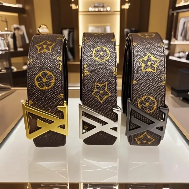 2025 Men Designers Belts buckle genuine leather belt Width 3.8cm 20 Styles Highly Quality without Box A666