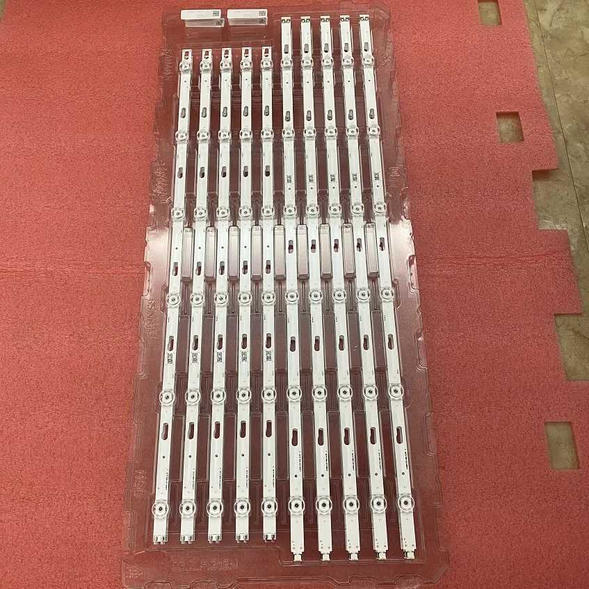 LED Strip For Samsung UE65AU7105K UN65AU7700G GU65TU8079U UE65TU7005K BE65T-H UE65AU7100K UE65AU7100U UN65AU7000G UE65TU6905K W250701