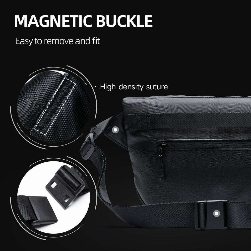 Waterproof Men's Crossbody Personalized 10.5 inch iPad Chest Teenager Sport Riding Shoulder Leisure Portable Sling Bag