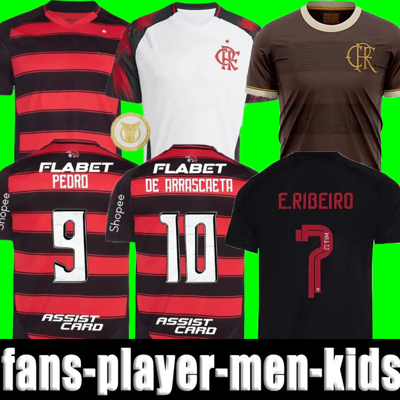 25 26 Flamengo PEDRO soccer jerseys GERSON DE ARRASCAETA DE LA CRUZ B.HENRIQUE player version 2025 2026 men kids kit football shirts