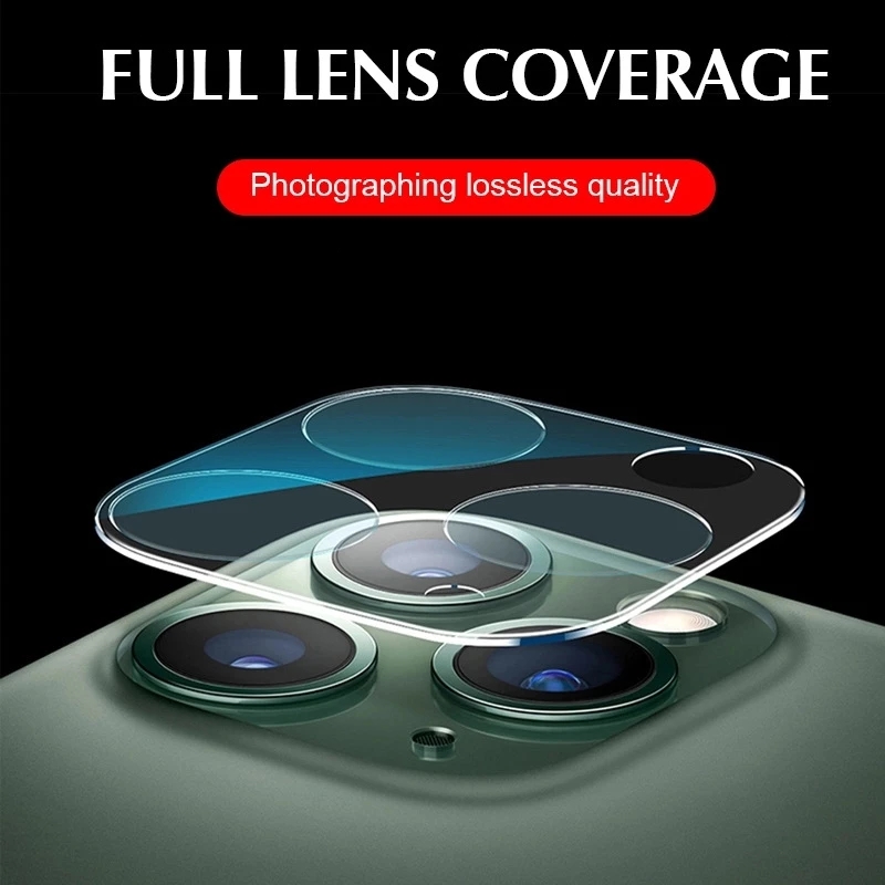 For iPhone17 Camera Lens Protector High Transparent Anti-scratch 3D HD Clear Rear Tempered Glass Film With Flash Circle For iPhone 17 Air 16e 16 15 14