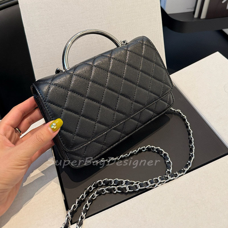 7A Designer Bag Makeup Bag woc Chain Bag Handbag for Women Luxury Fashion Shoulder Bag Crossbody Bag with Metal Handles Womens bag coco rush hangbag Fortune Bag