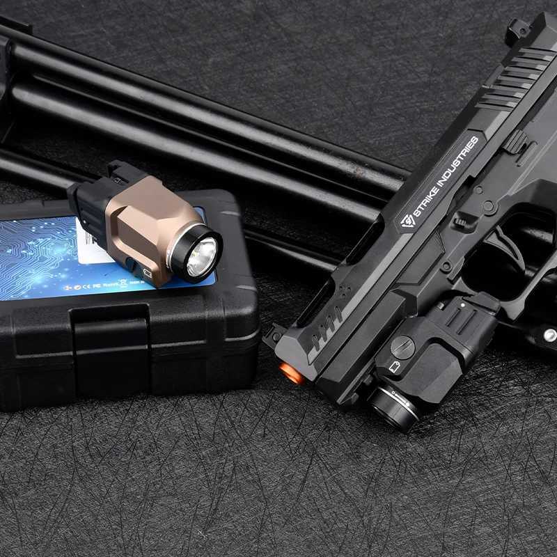WADSN Tactical Metal Hanging Flashlight StreamL TLR-7 Lumens Strobe High Power Dual Function Switch Airsoft Hunting LED Light W250701