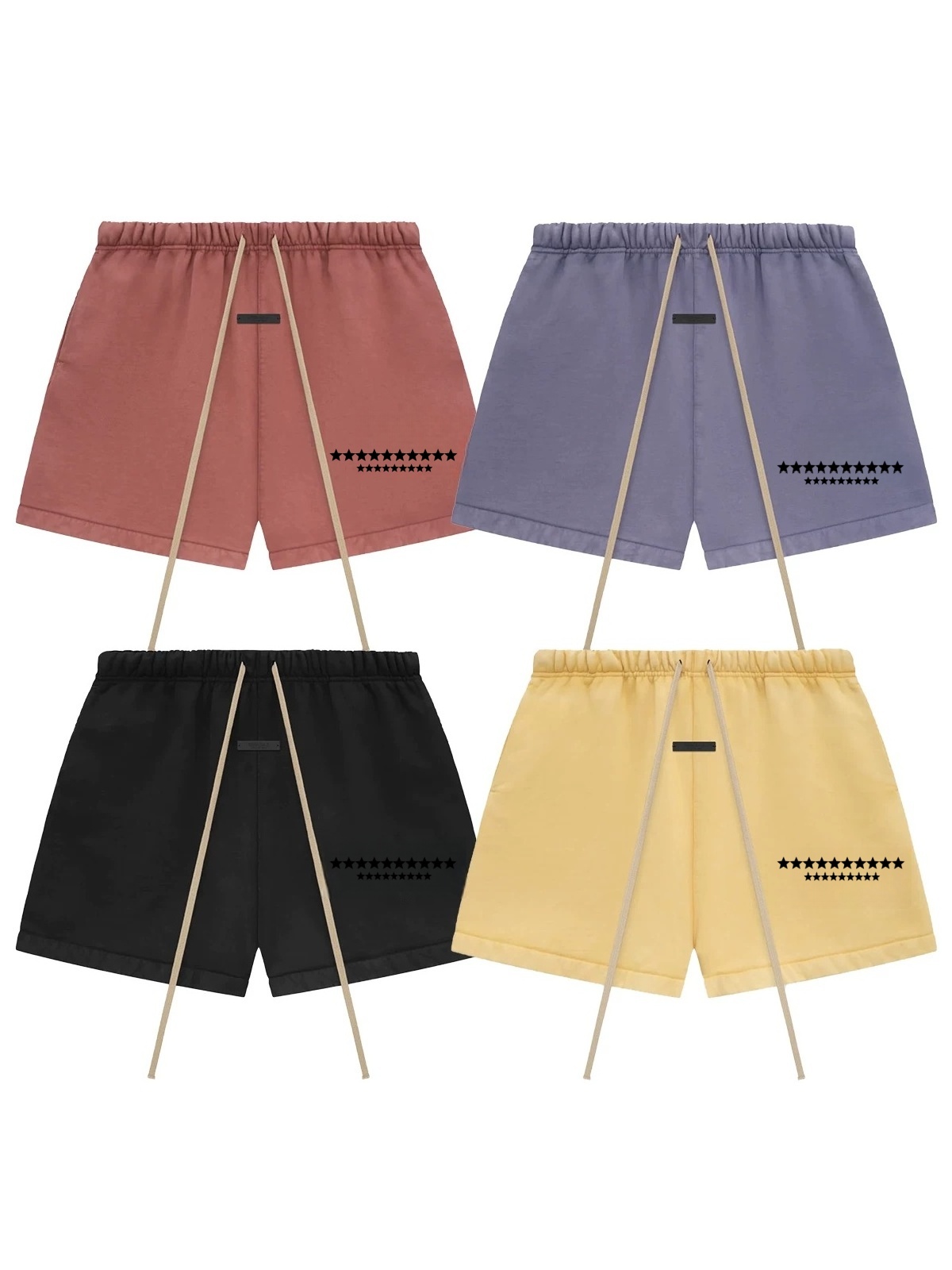 Designer Shorts Mens Casual Shorts Letter Printed Sports Essential Shorts Pants Loose Oversize Style Drawstring Knee Length Fashion Workout 1977 Shorts US Size S-XL