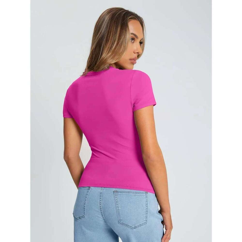 hoodie Wear Trendy Queen Womens Basic T Shirts Summer Tops Crop Short Sleeve Y2k Tee Cute Gym Fashion Workout Clothes jacket