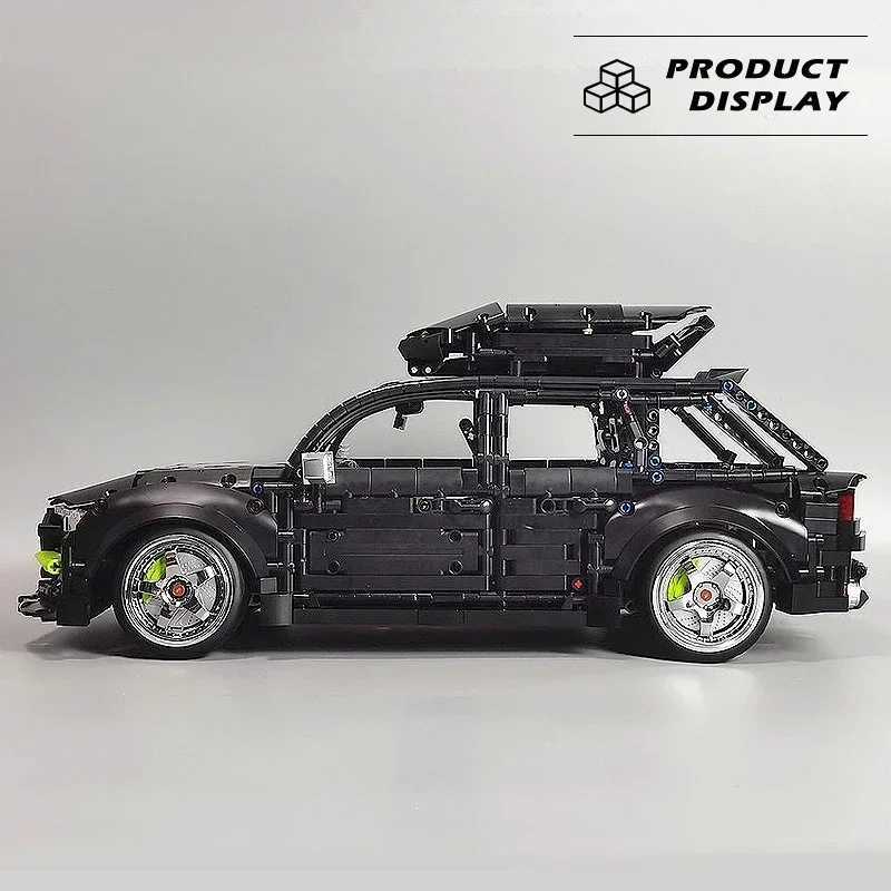 Technical R Avant Car Station Wagon Model Building Blocks MOC Bricks 1 10 Size MINI Cooper Red Car SUV Toys For Boys Kid Gifts Y250701