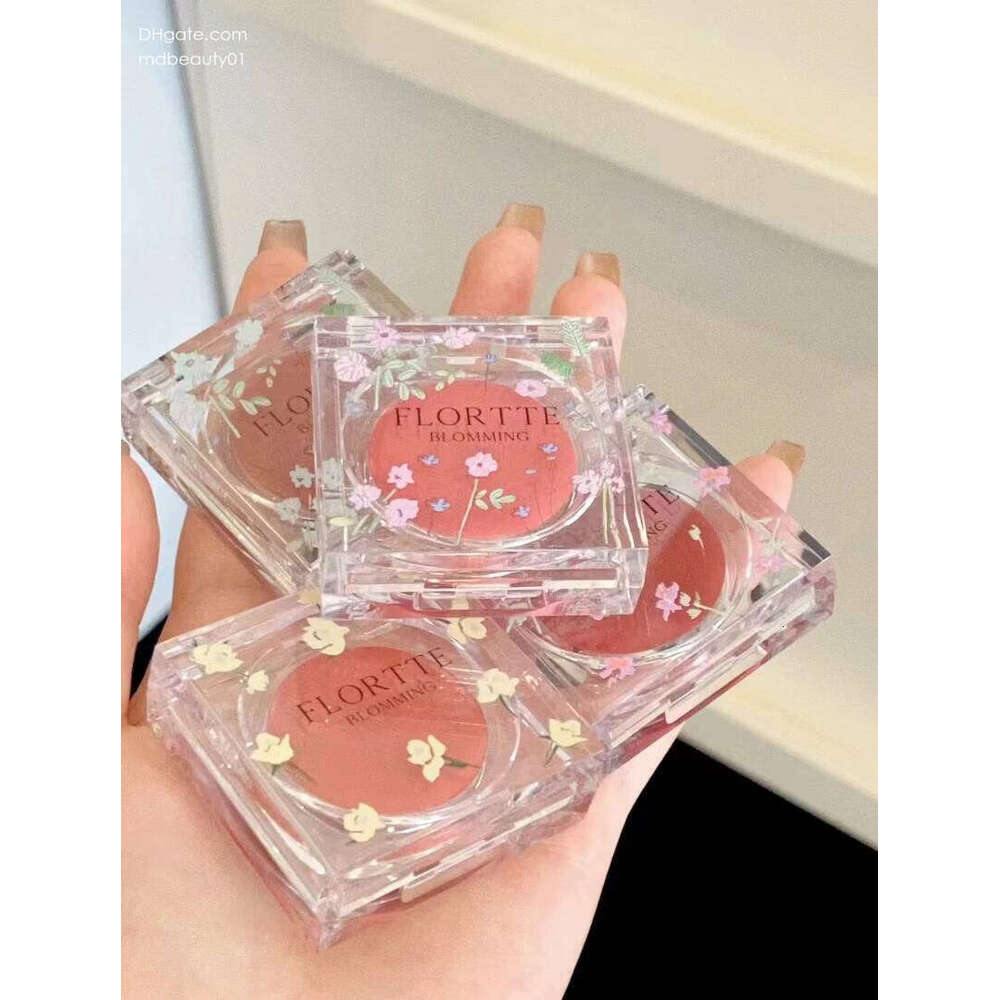 FLORTTE 3in1 lti-pose Blush Cream Cheek Blusher Moisturizing Waterproof Cute Long Lasting Eyeshadow Lip d Face Makeup X250702