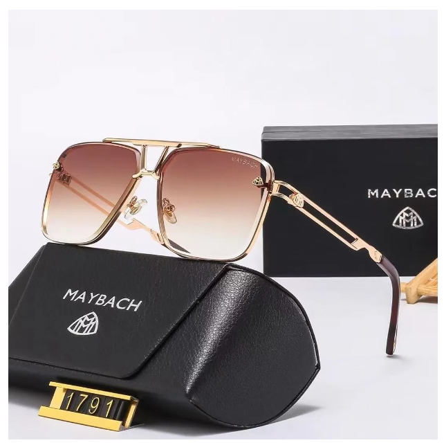 Maybach High Quality Men's Metal Trend Business Ladies Driving Vacation Sunglasses Fashion New33