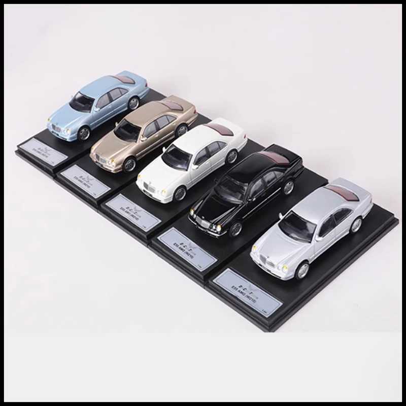 SHADOW Diecast 1 64 Scale E55 AMG W210 Alloy Car Model Static Collection Decorated Holiday Gifts Toys W250702